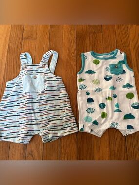 Oliver & Rain 3M Baby Overall and Romper